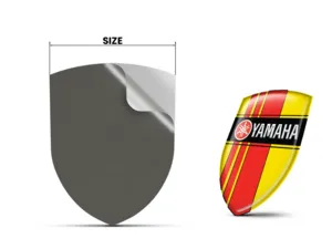 Yamaha Badges Résine Style Exclusif Étiquettes Auto Perso